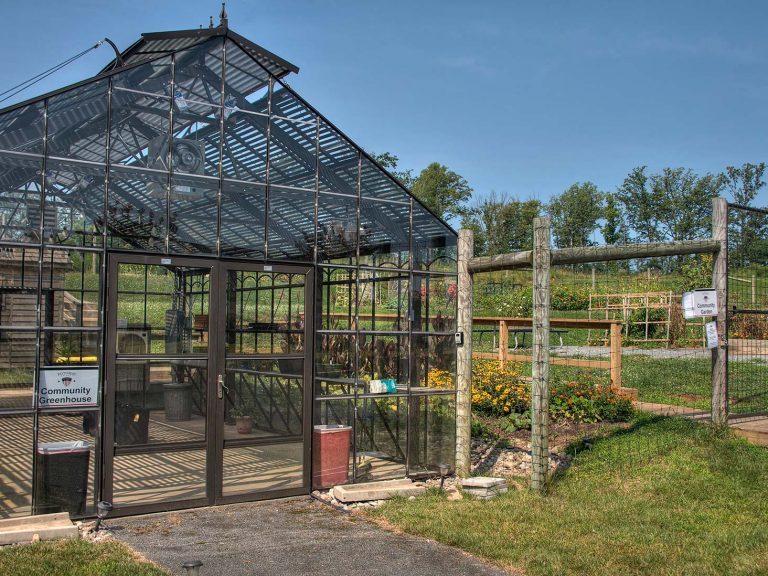 Community garden greenhouse