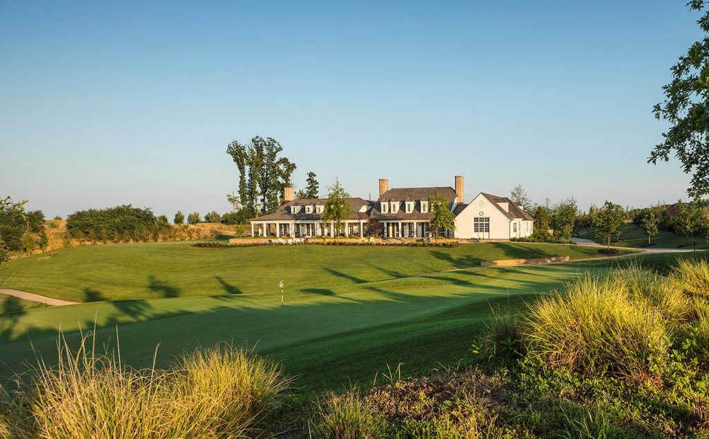 Club house at potomac shores golf course