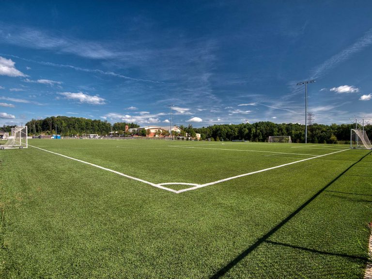 Soccer field at the Ali Krieger sports complex